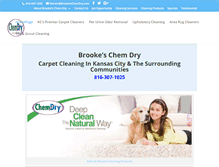Tablet Screenshot of carpetcleaningkansascitymissouri.com